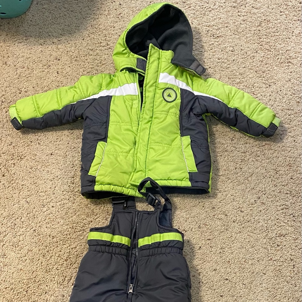 2T snow bibs and jacket